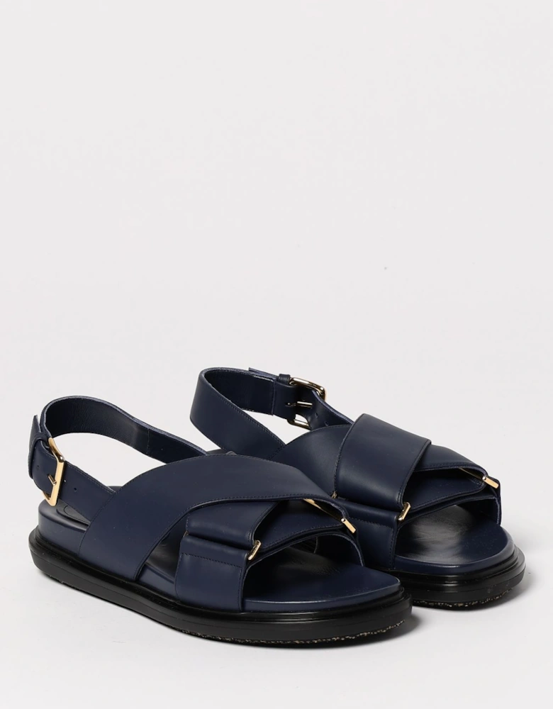 Leather CrossStrap Sandals