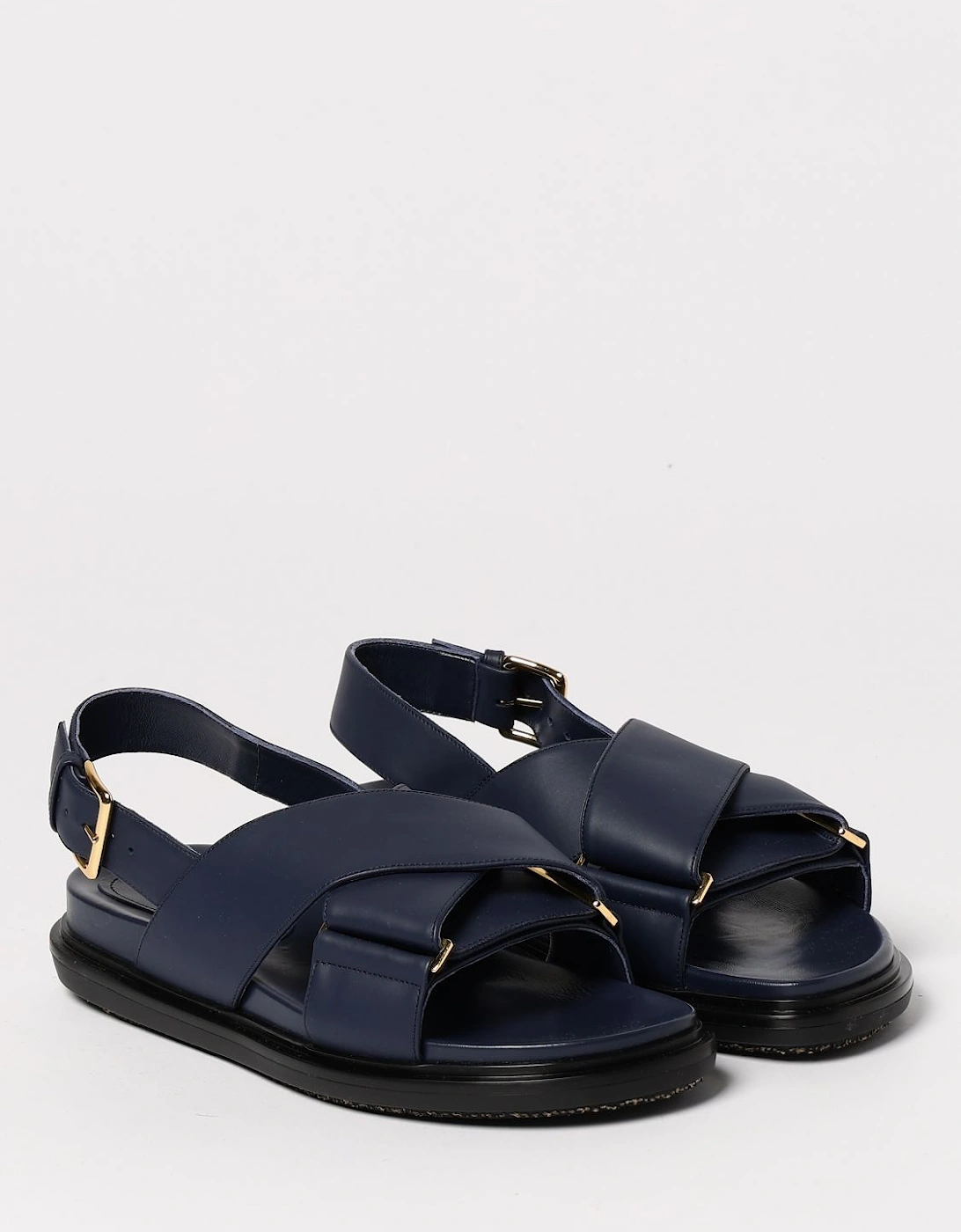 Leather CrossStrap Sandals
