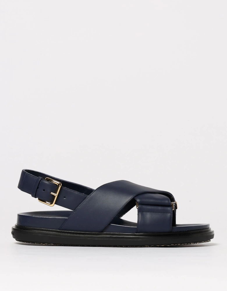Leather CrossStrap Sandals