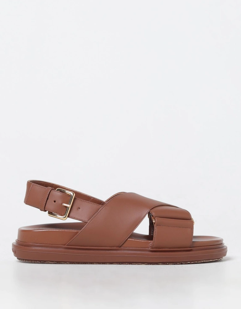 Leather CrossStrap Sandals