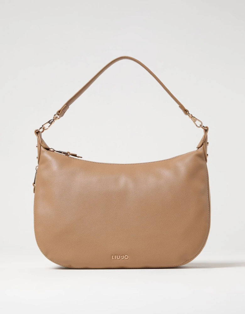 Crescent Zip Shoulder Bag