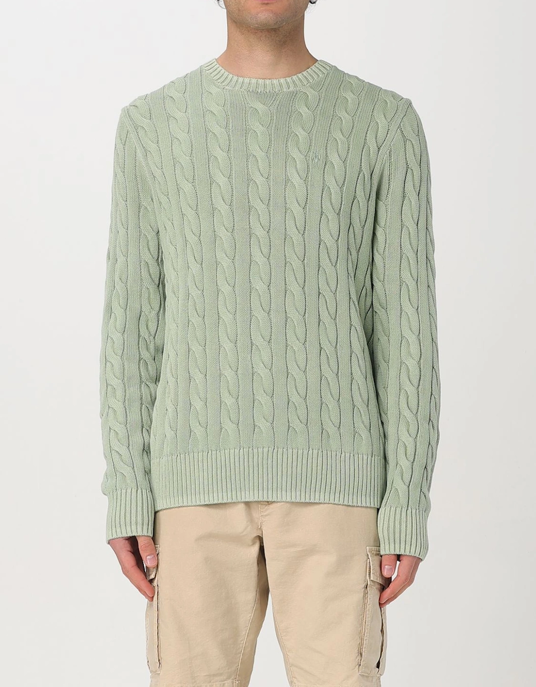 Cable Knit Cotton Sweater, 4 of 3