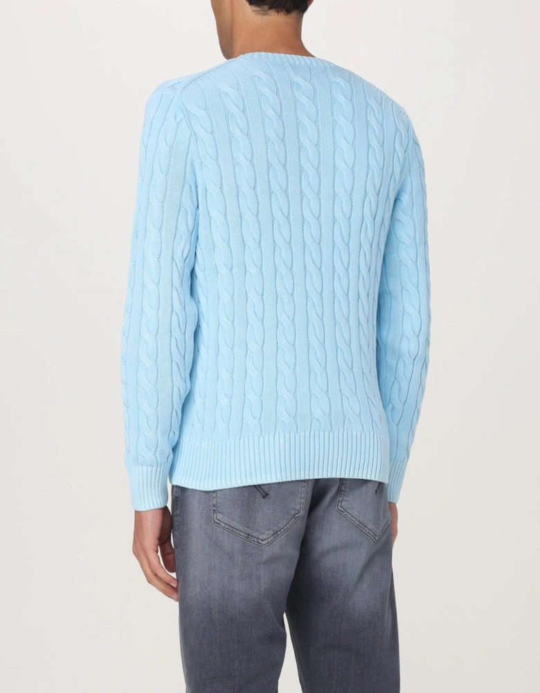 Cable Knit Cotton Sweater