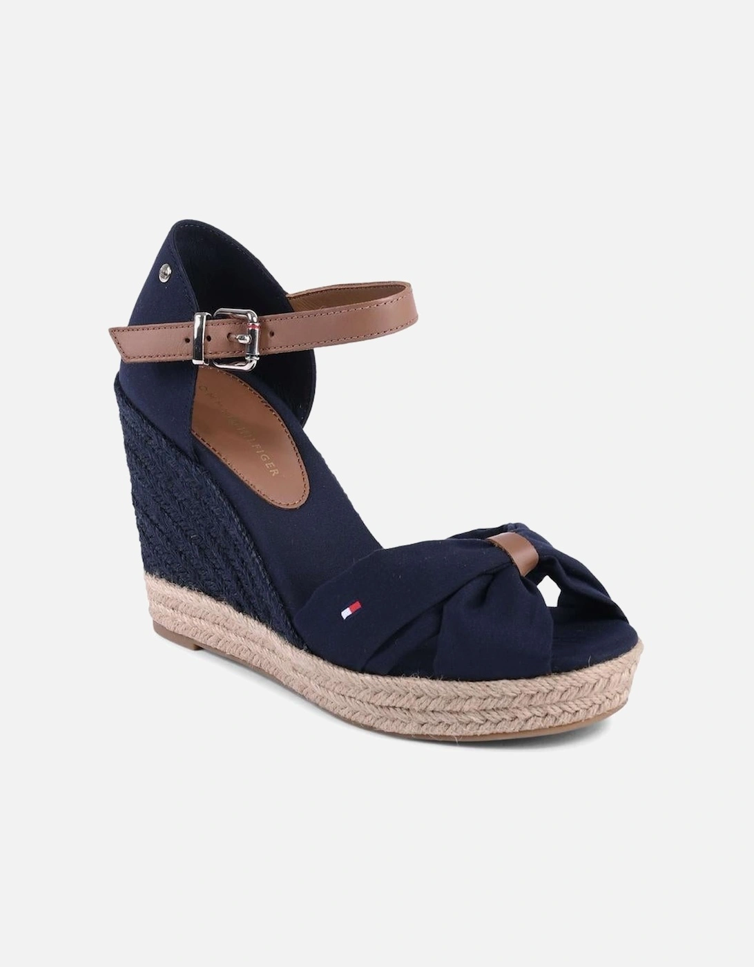 Wedge Espadrille Sandals Knotted Toe