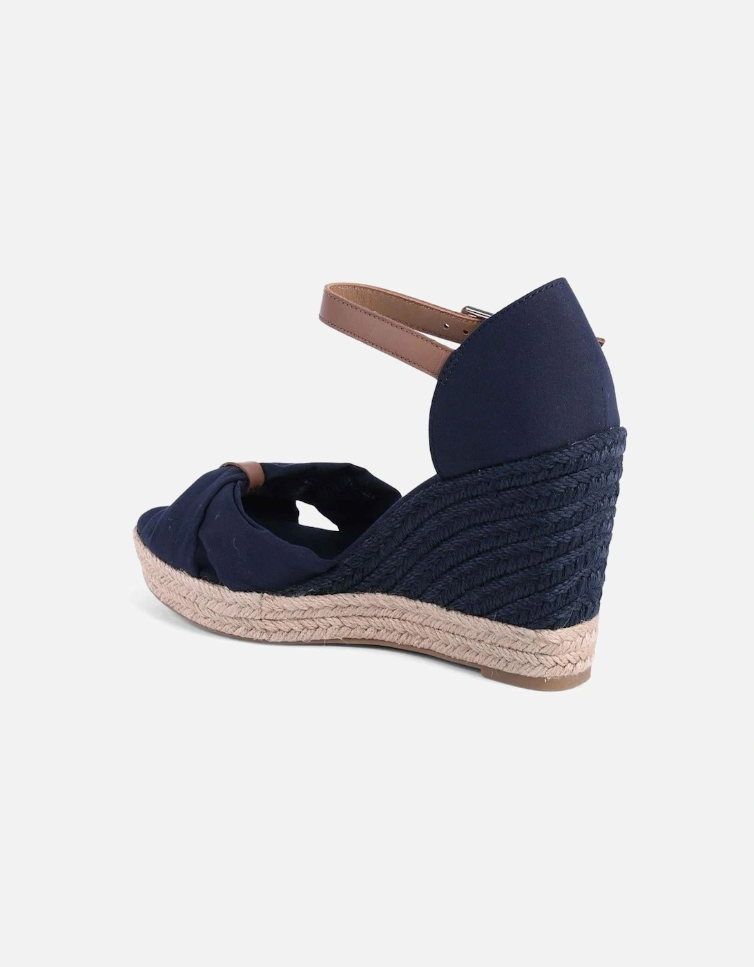 Wedge Espadrille Sandals Knotted Toe