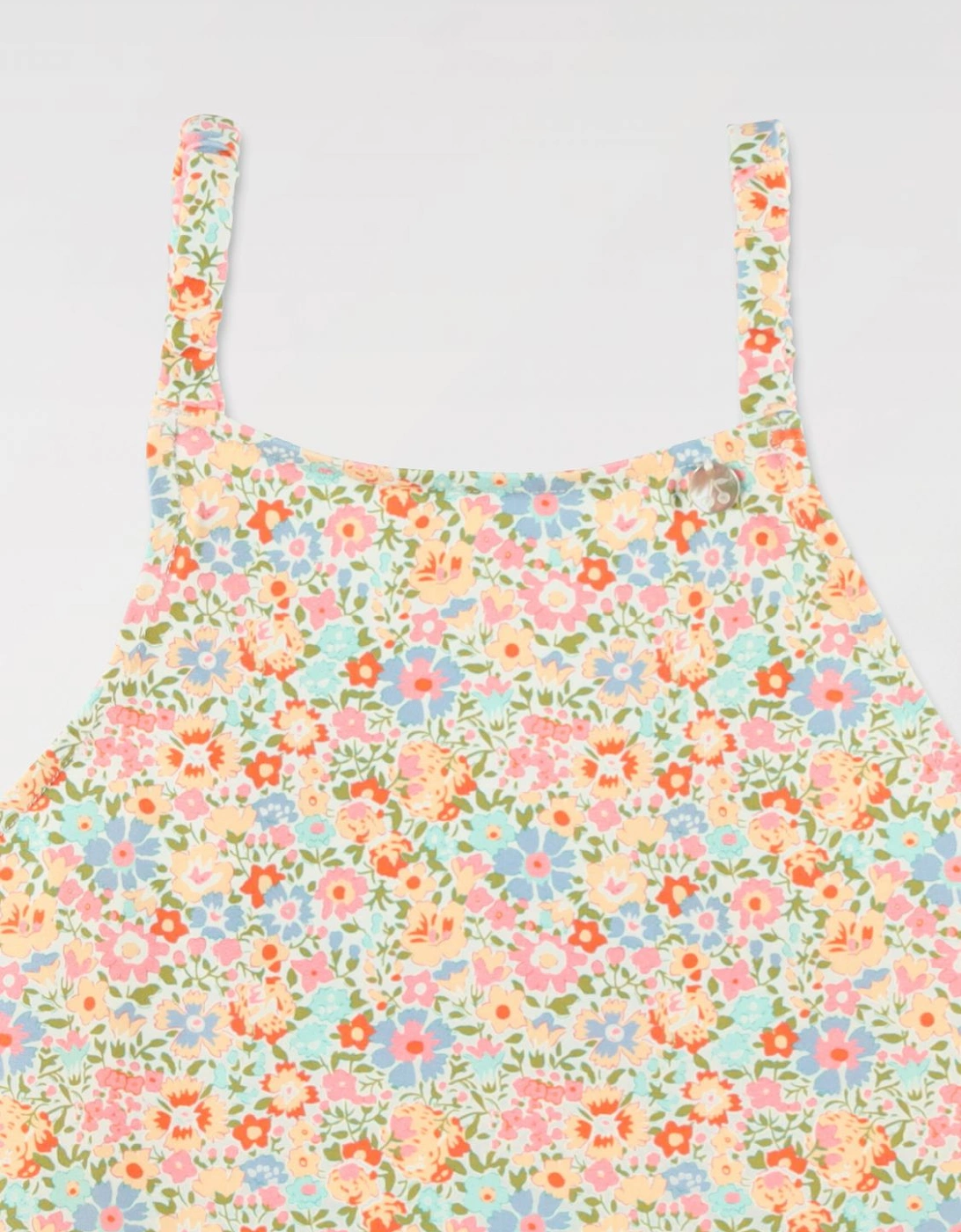 Floral Print Swimsuit with Scrunchie
