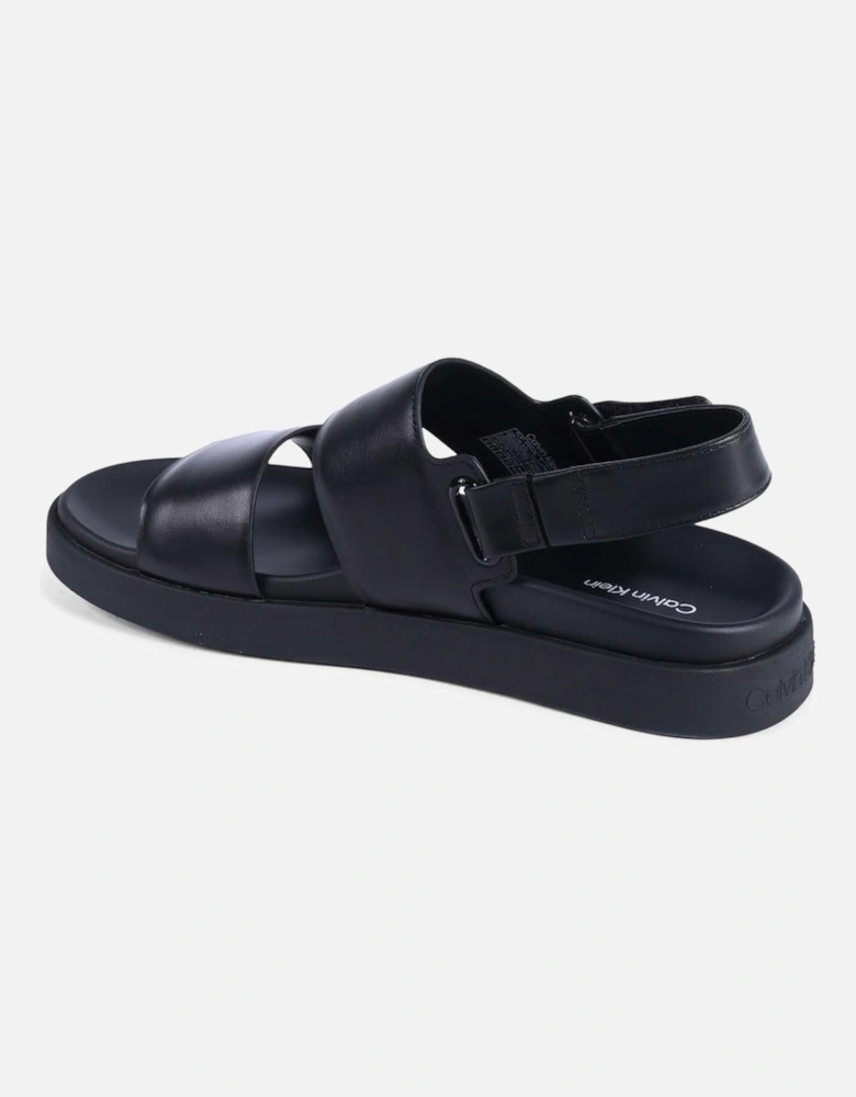 Leather Slide Sandals