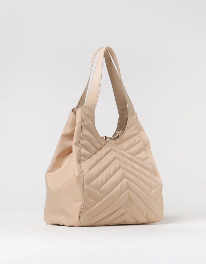 Quilted Chevron Tote Bag