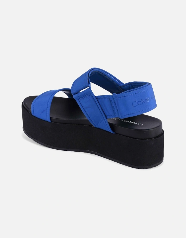Platform Sandals Two Strap Casual