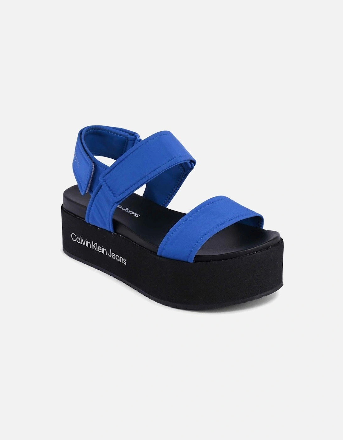 Platform Sandals Two Strap Casual