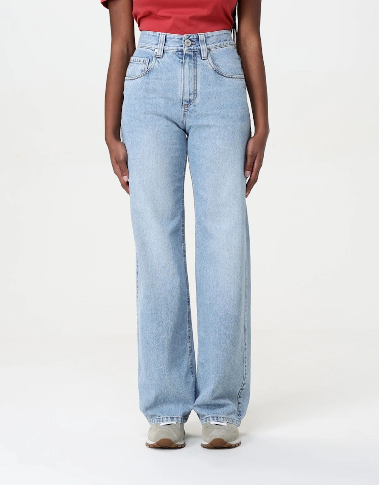 Wide Leg Jeans High Waist Relaxed Fit