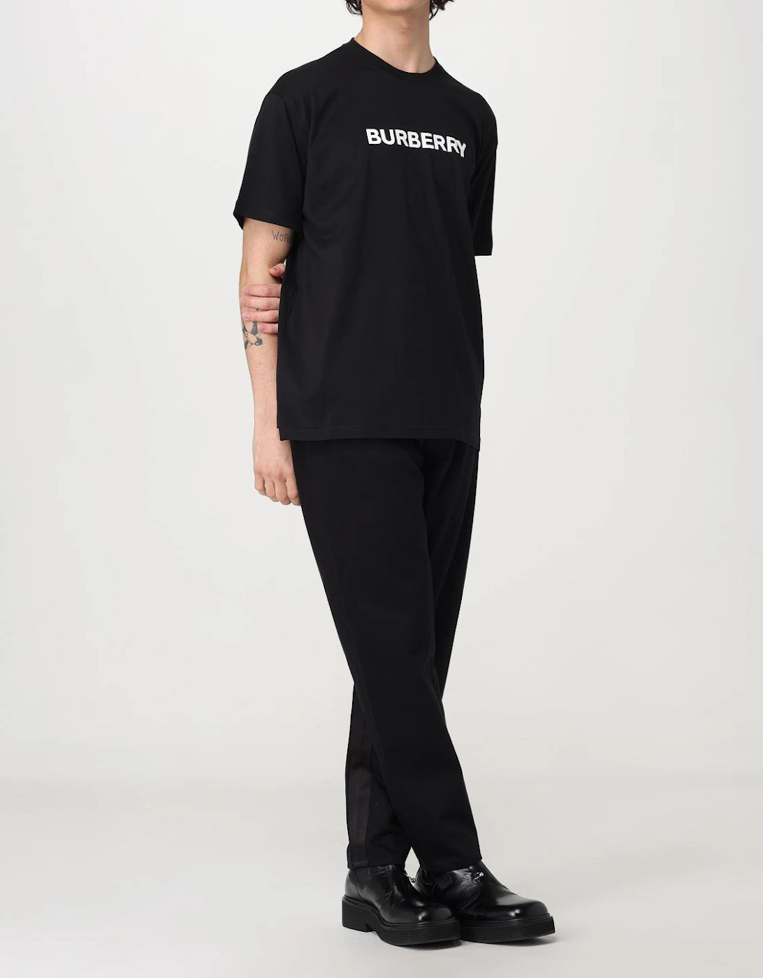 Cotton TShirt Logo Print