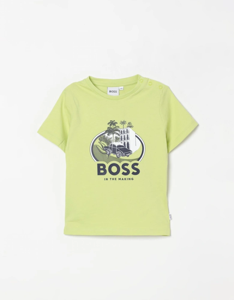 Kids Palm Tree Car Graphic Tee