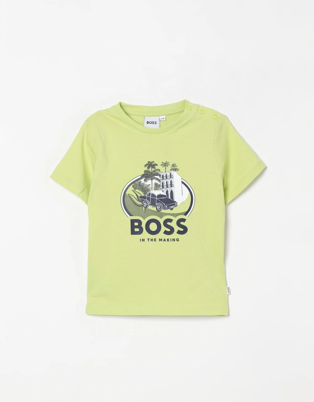 Kids Palm Tree Car Graphic Tee