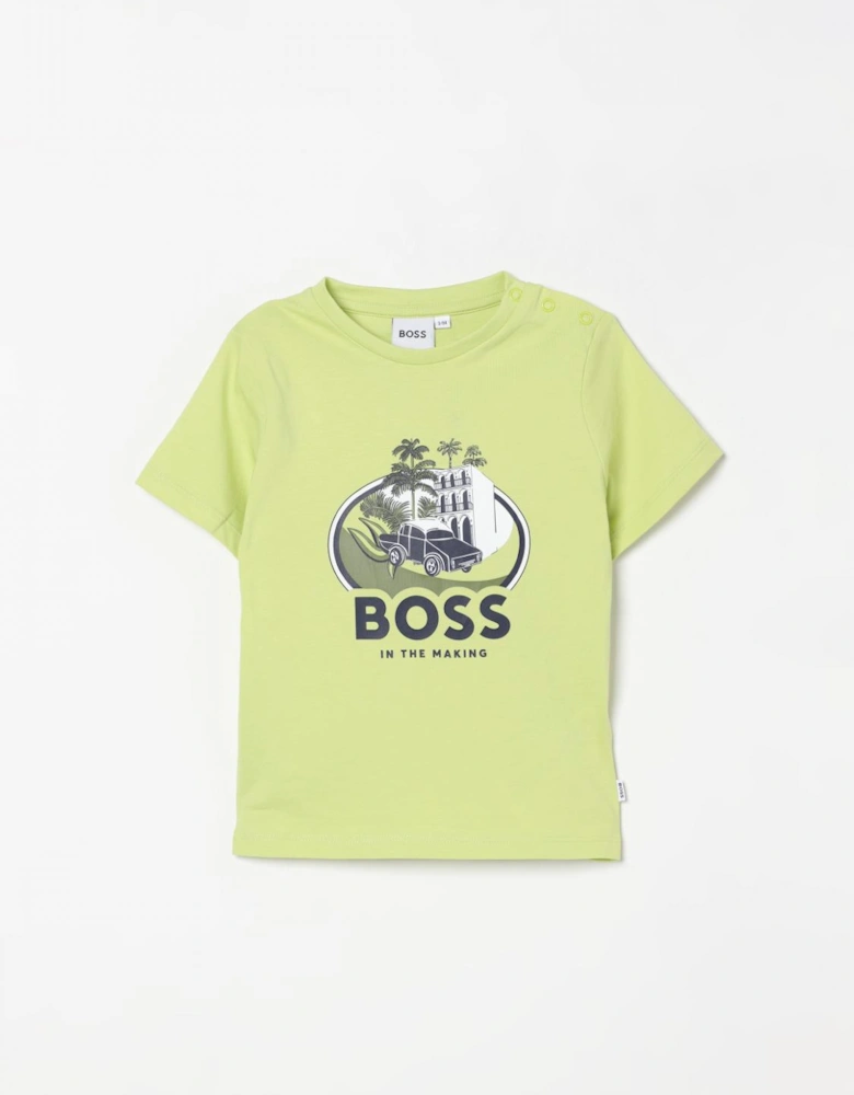 Kids Palm Tree Car Graphic Tee