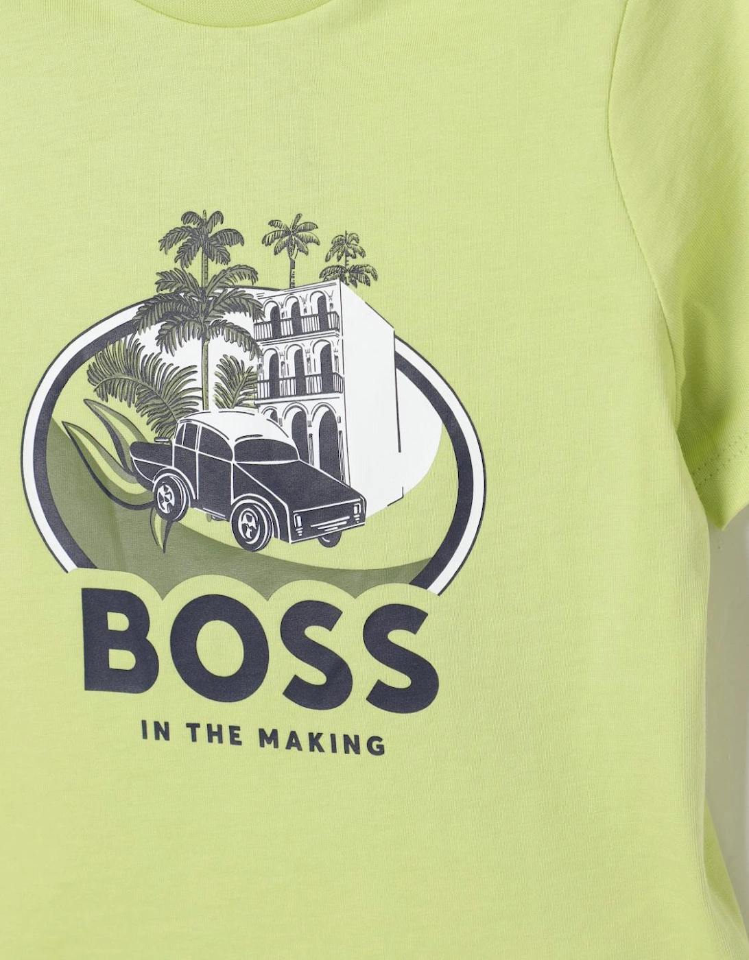 Kids Palm Tree Car Graphic Tee