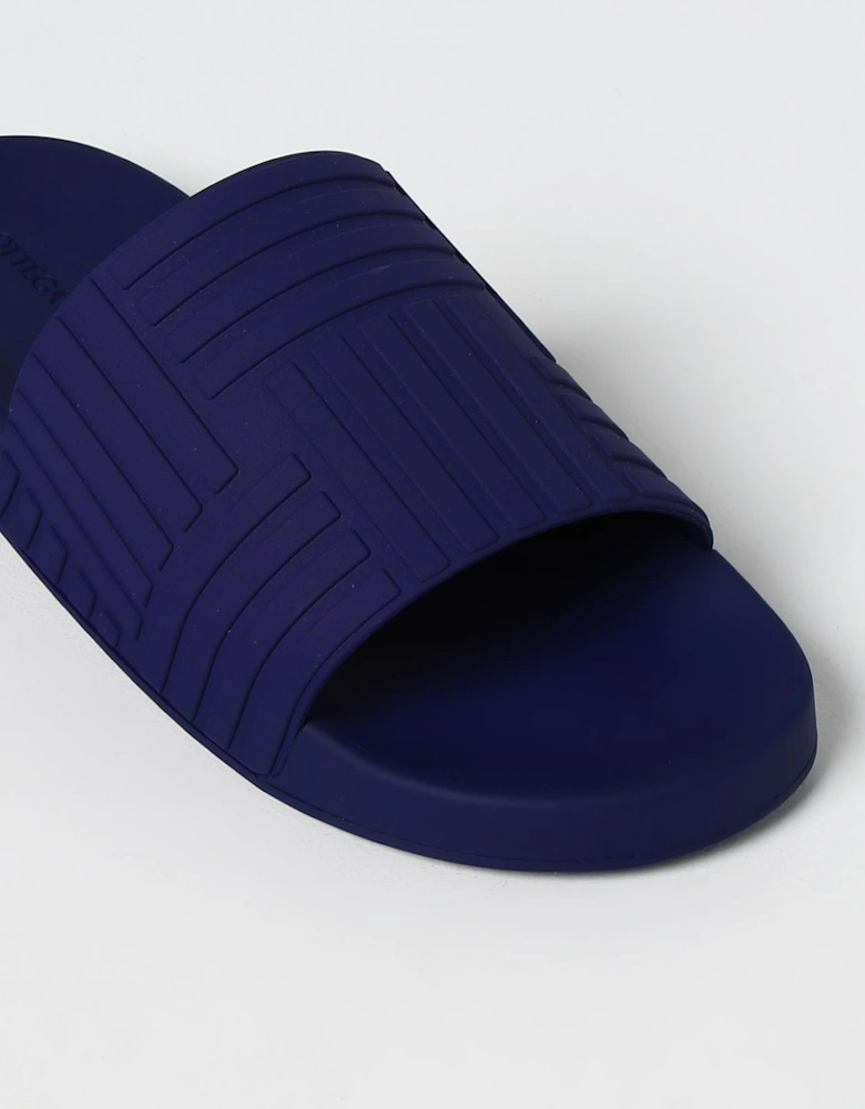 Intrecciato Slide Sandals Casual Rubber