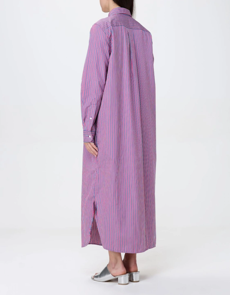 Striped Shirt Dress Long Sleeve