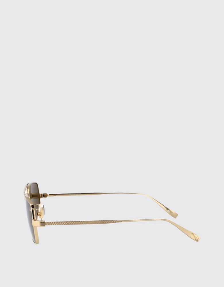 Aviator Sunglasses Gold Frame