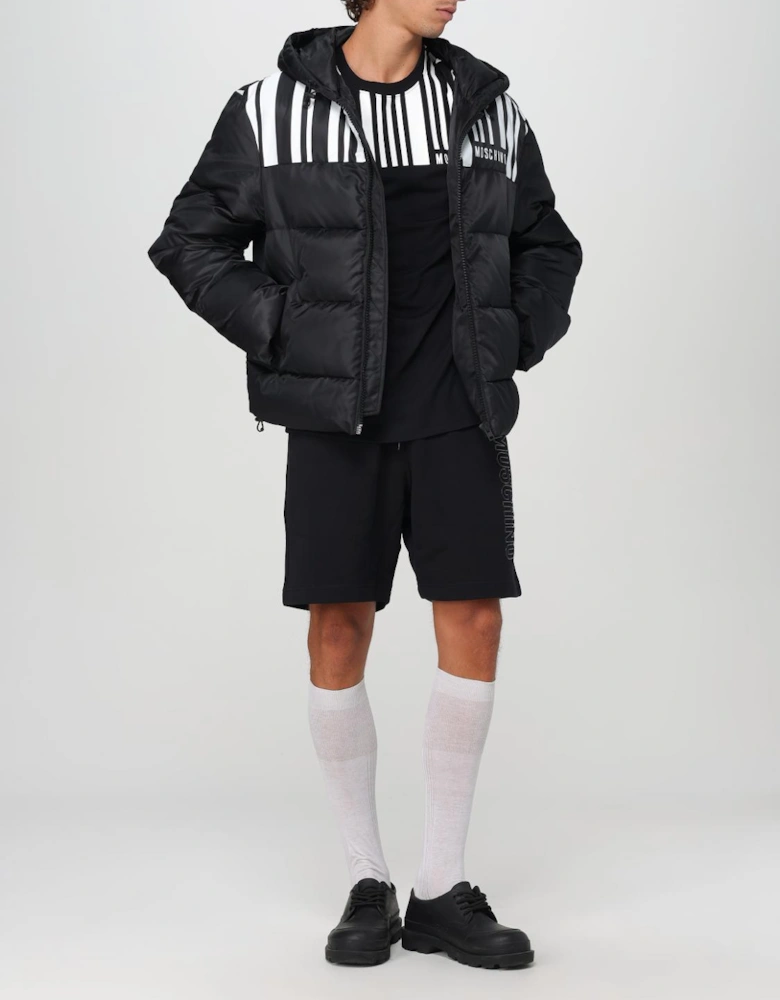 Bar Code Padded Jacket