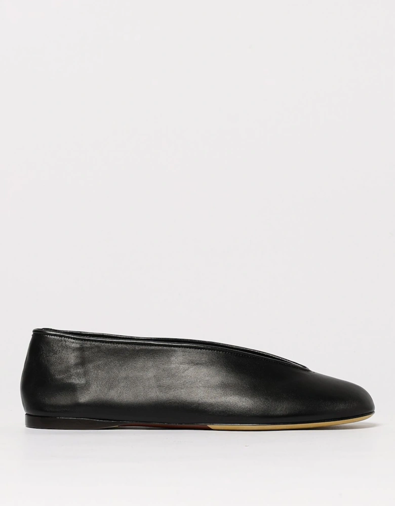 Leather Ballerina Flats