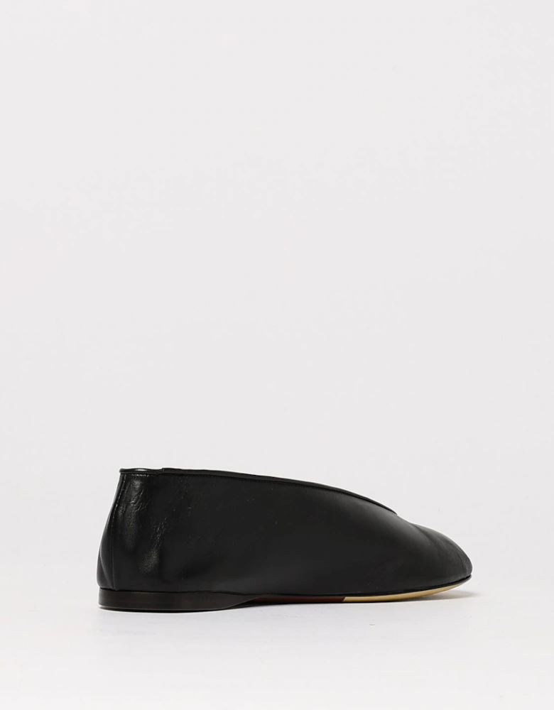 Leather Ballerina Flats