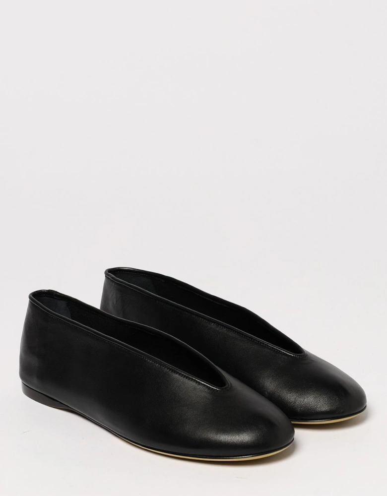 Leather Ballerina Flats