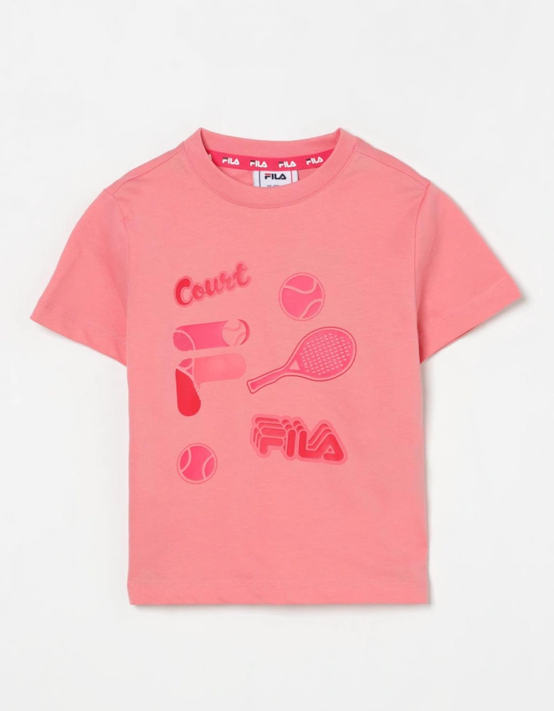 Girls Tennis Graphic Tee