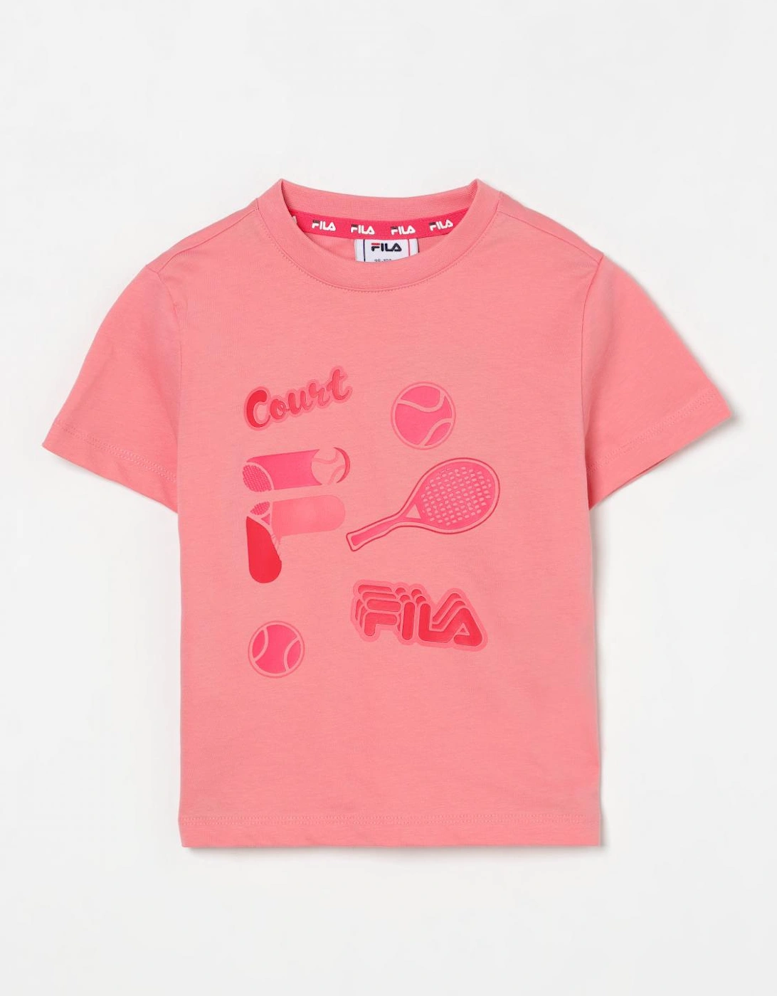 Girls Tennis Graphic Tee, 4 of 3