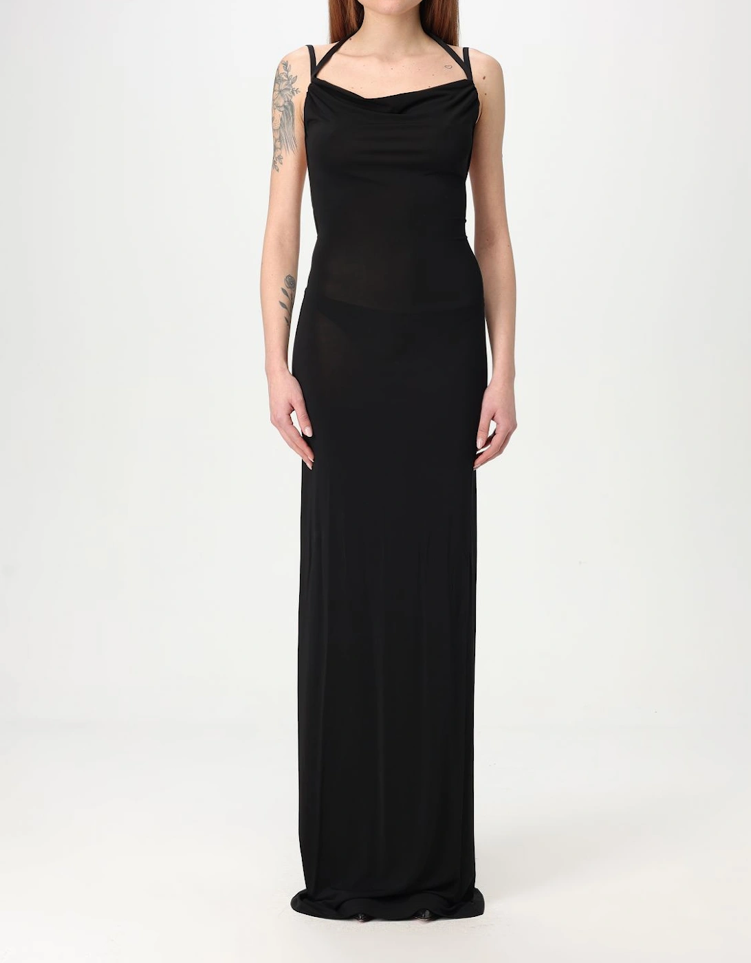Maxi Cowl Neck Jersey Dress, 5 of 4