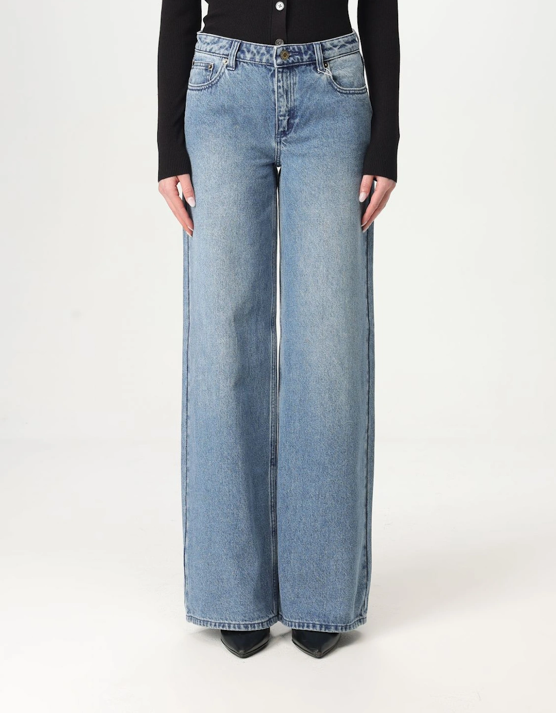 Wide Leg HighWaisted Jeans, 4 of 3