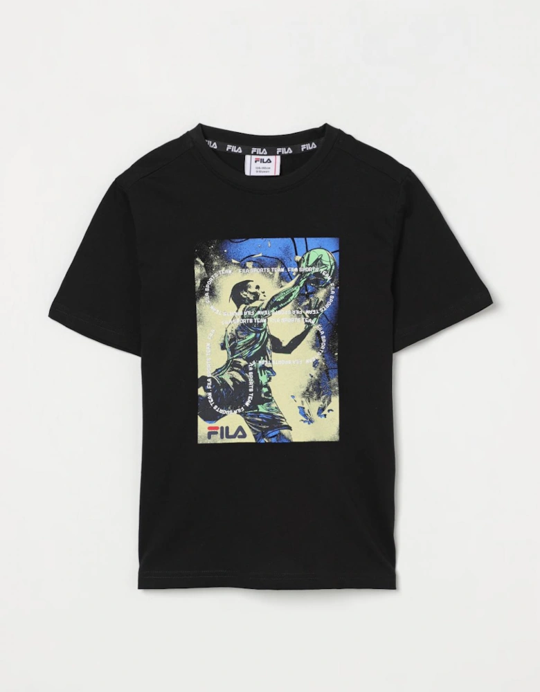 Kids Graphic Basketball Tee