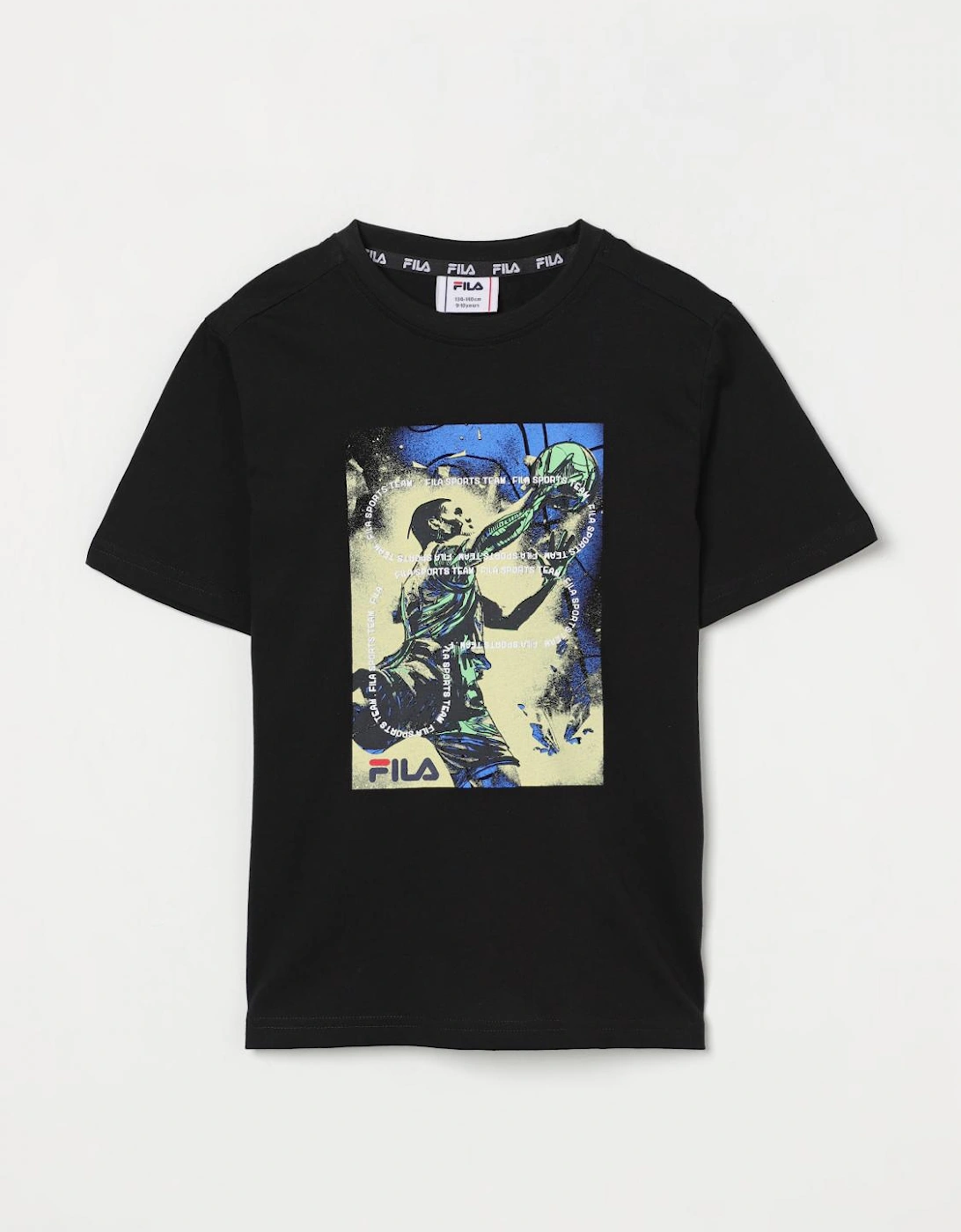 Kids Graphic Basketball Tee, 4 of 3