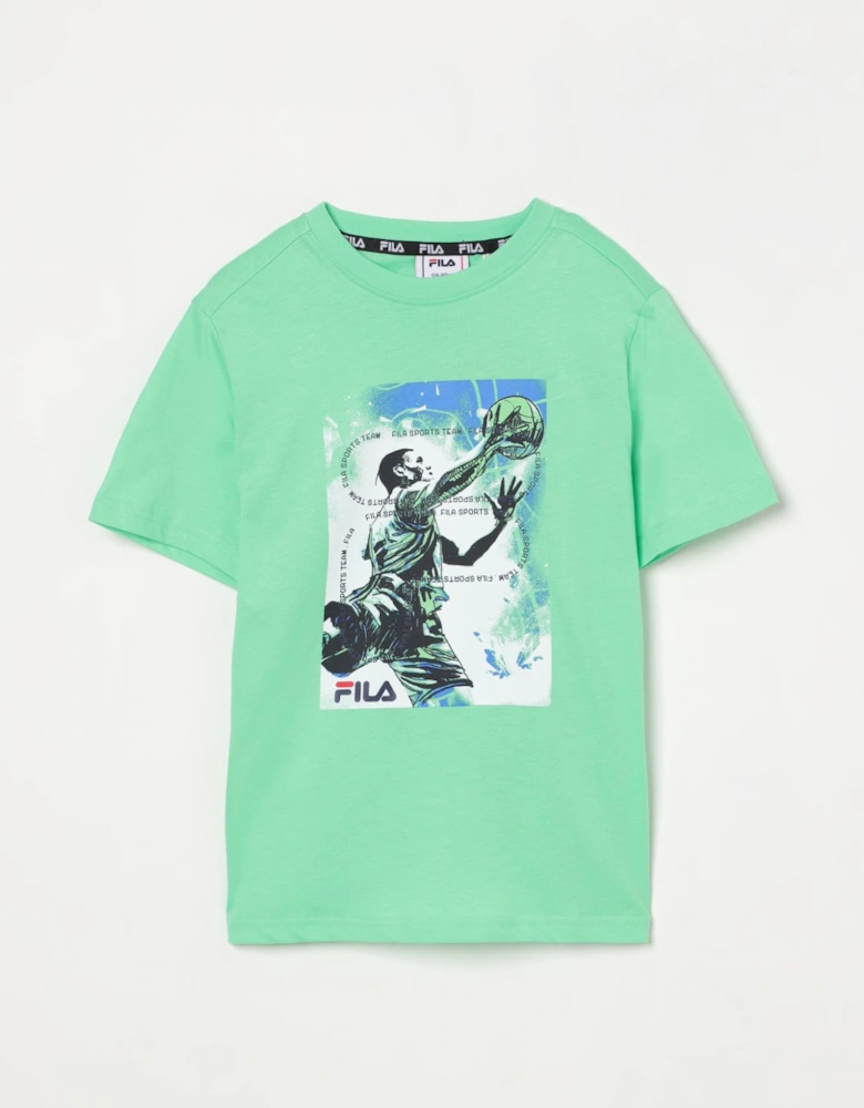 Kids Graphic Basketball Tee