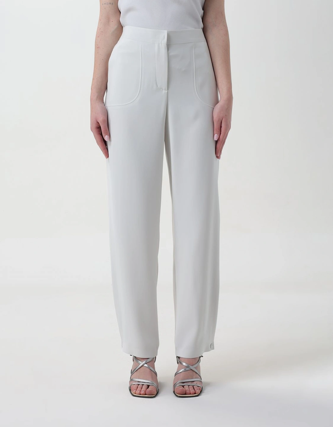 Wide Leg Trousers Patch Pockets, 6 of 5