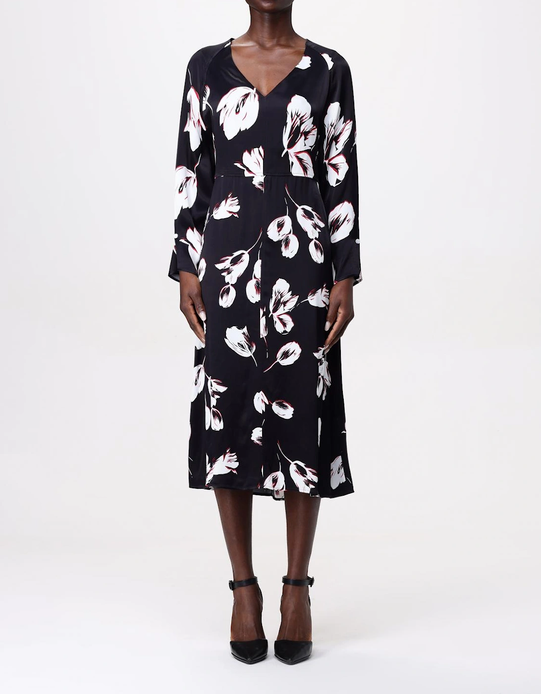 Floral Print Midi Dress, 4 of 3