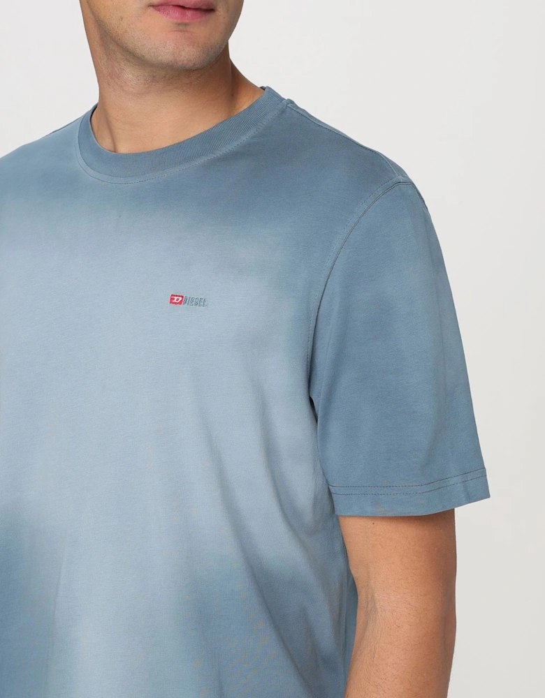 Ombre Short Sleeve Crew Neck Tee