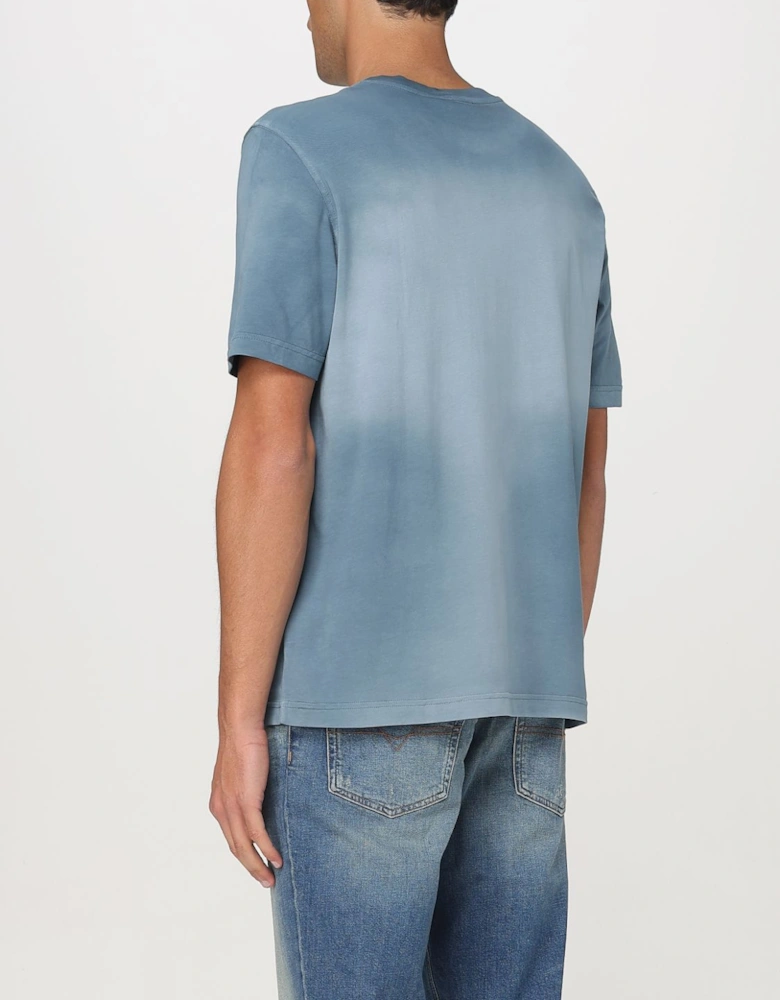 Ombre Short Sleeve Crew Neck Tee