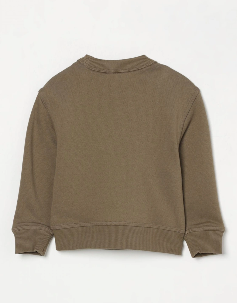 Kids Sweatshirt with Logo Patch
