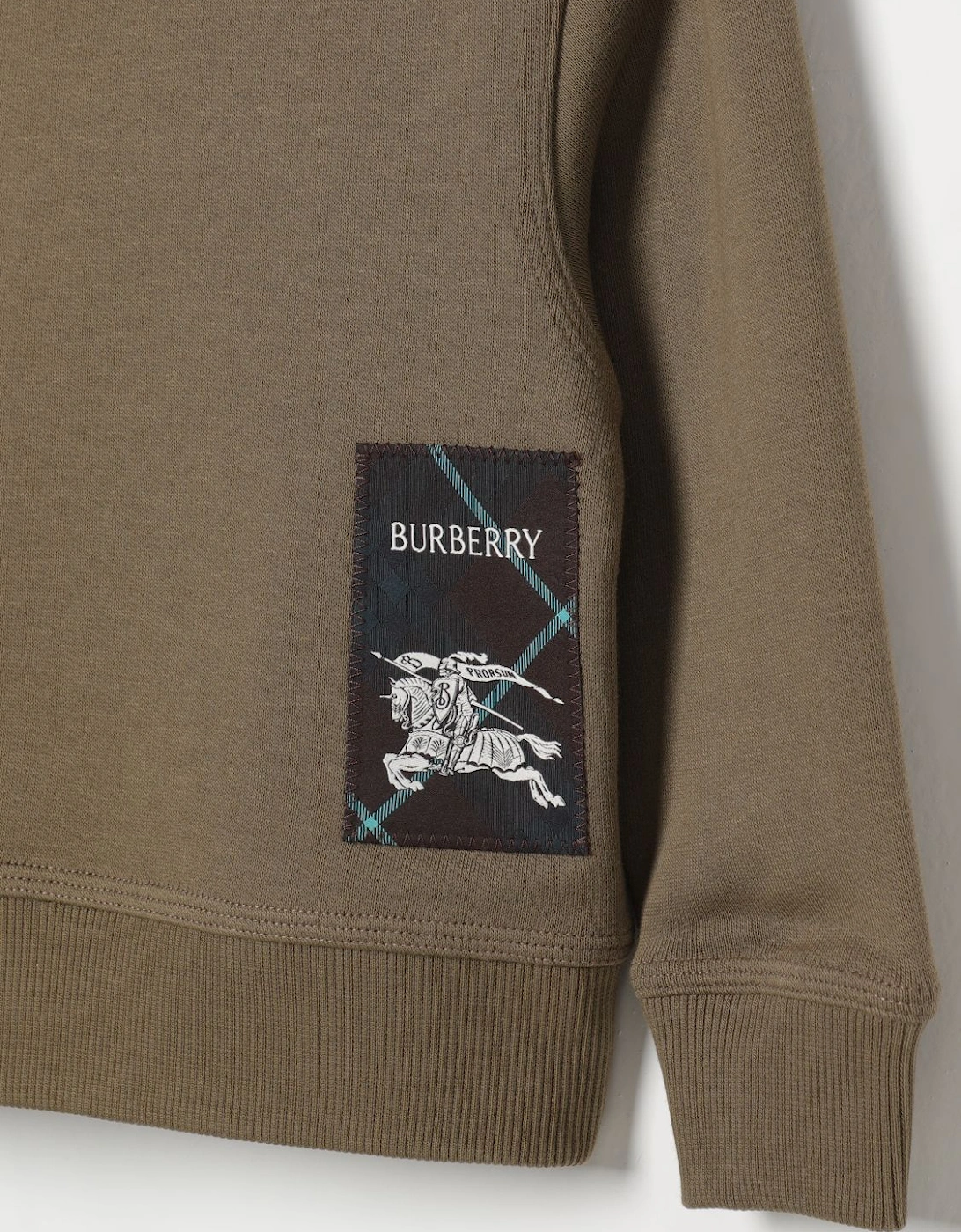 Kids Sweatshirt with Logo Patch