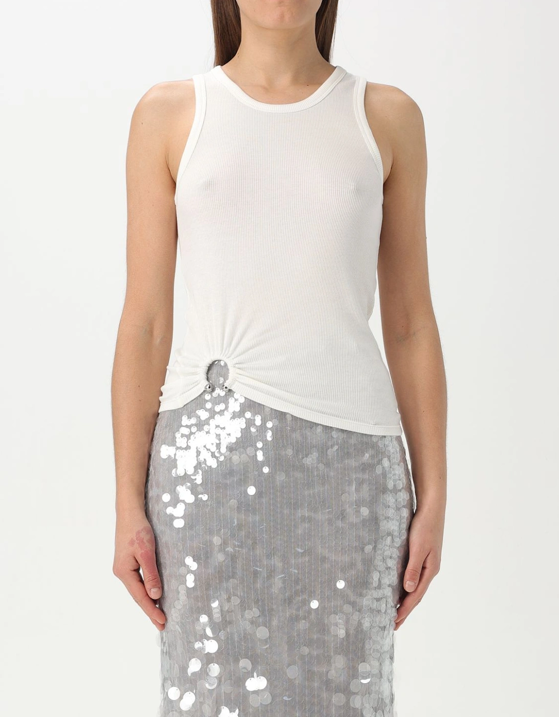 Ribbed Twist Detail Tank Top, 6 of 5