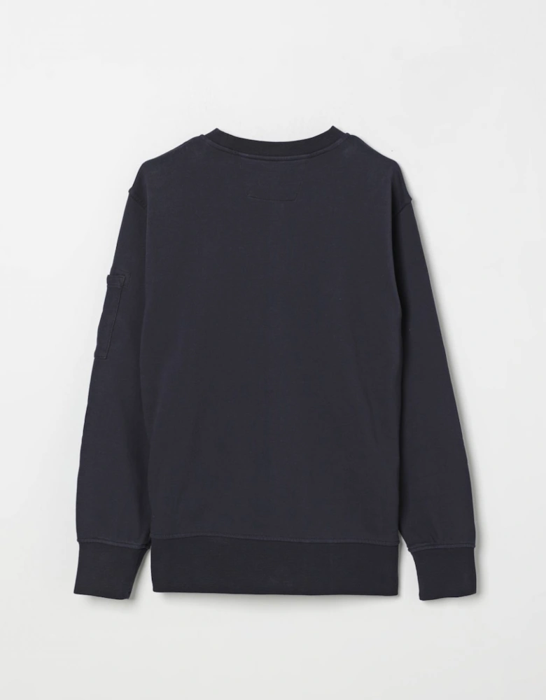 Crew Neck Lens Sweatshirt