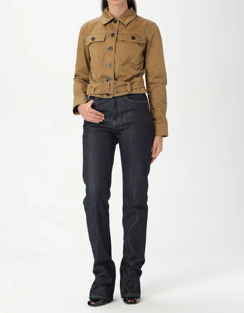 Belted Cotton Jacket