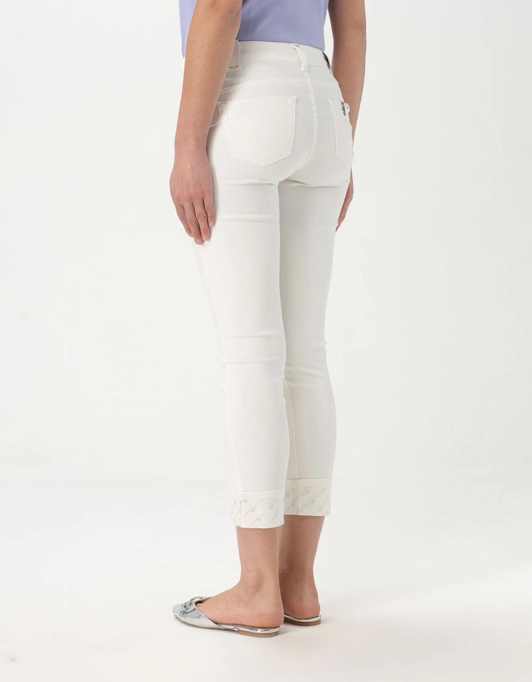 Ankle Skinny Jeans with Cuffs