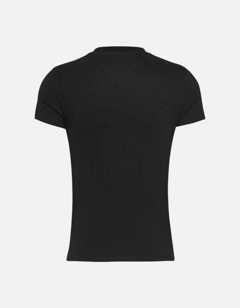 Plain Cotton Round Neck Short Sleeve T-Shirt
