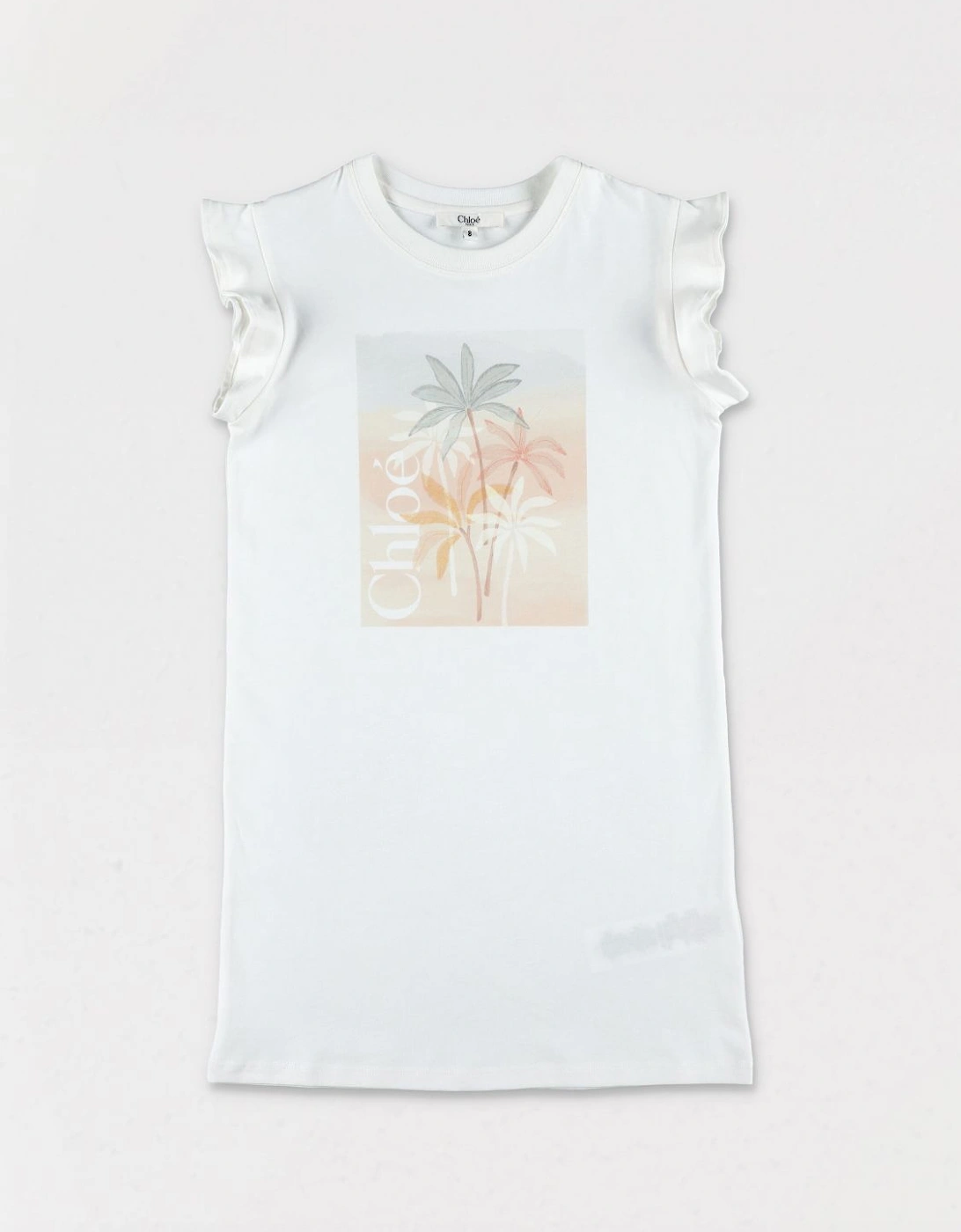 Palm Tree Print TShirt Dress, 4 of 3