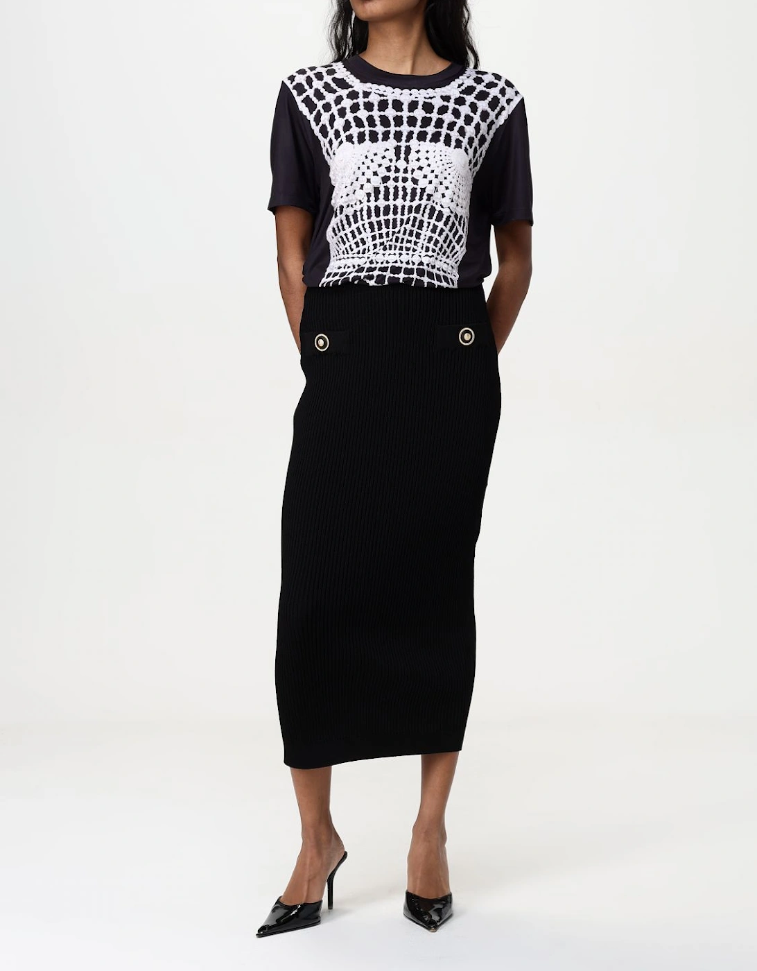 Pearl Bodice Graphic Tee