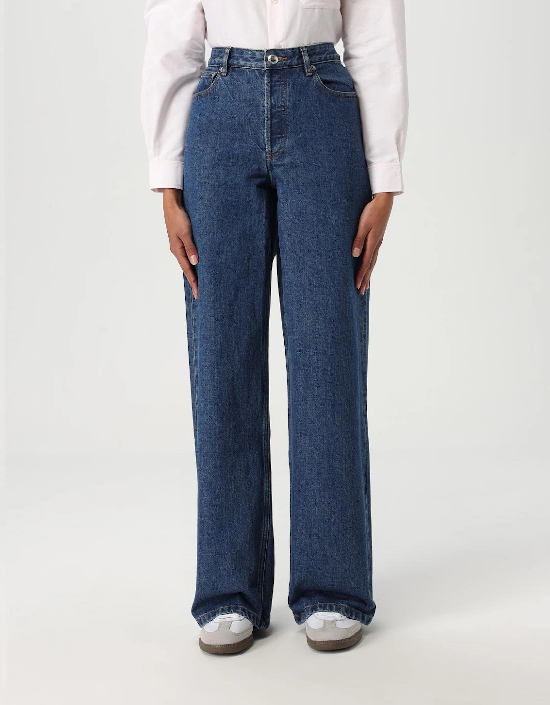 Wide Leg High Waisted Jeans, 4 of 3