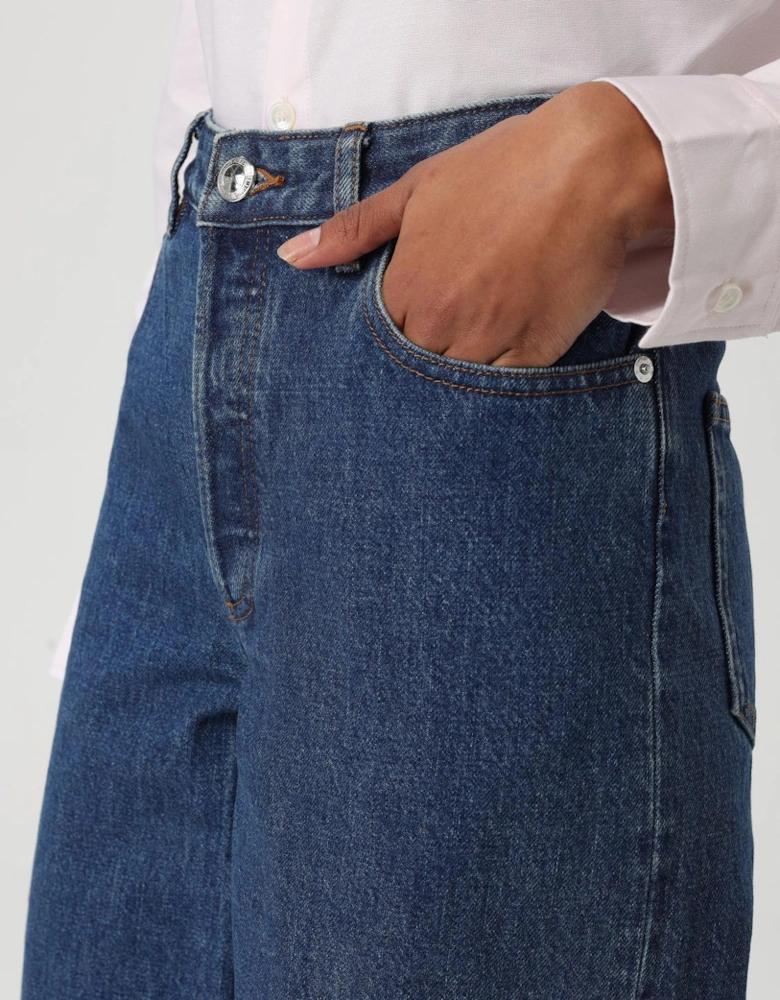 Wide Leg High Waisted Jeans