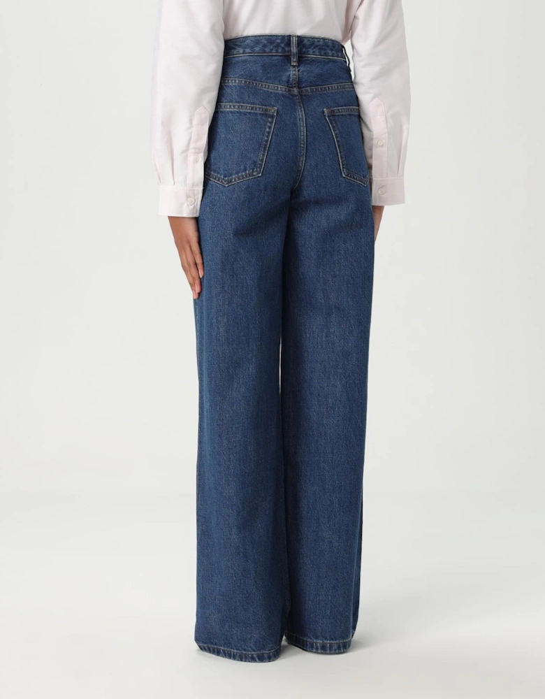 Wide Leg High Waisted Jeans